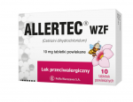 Allertec WZF 10 mg 10 tabl.